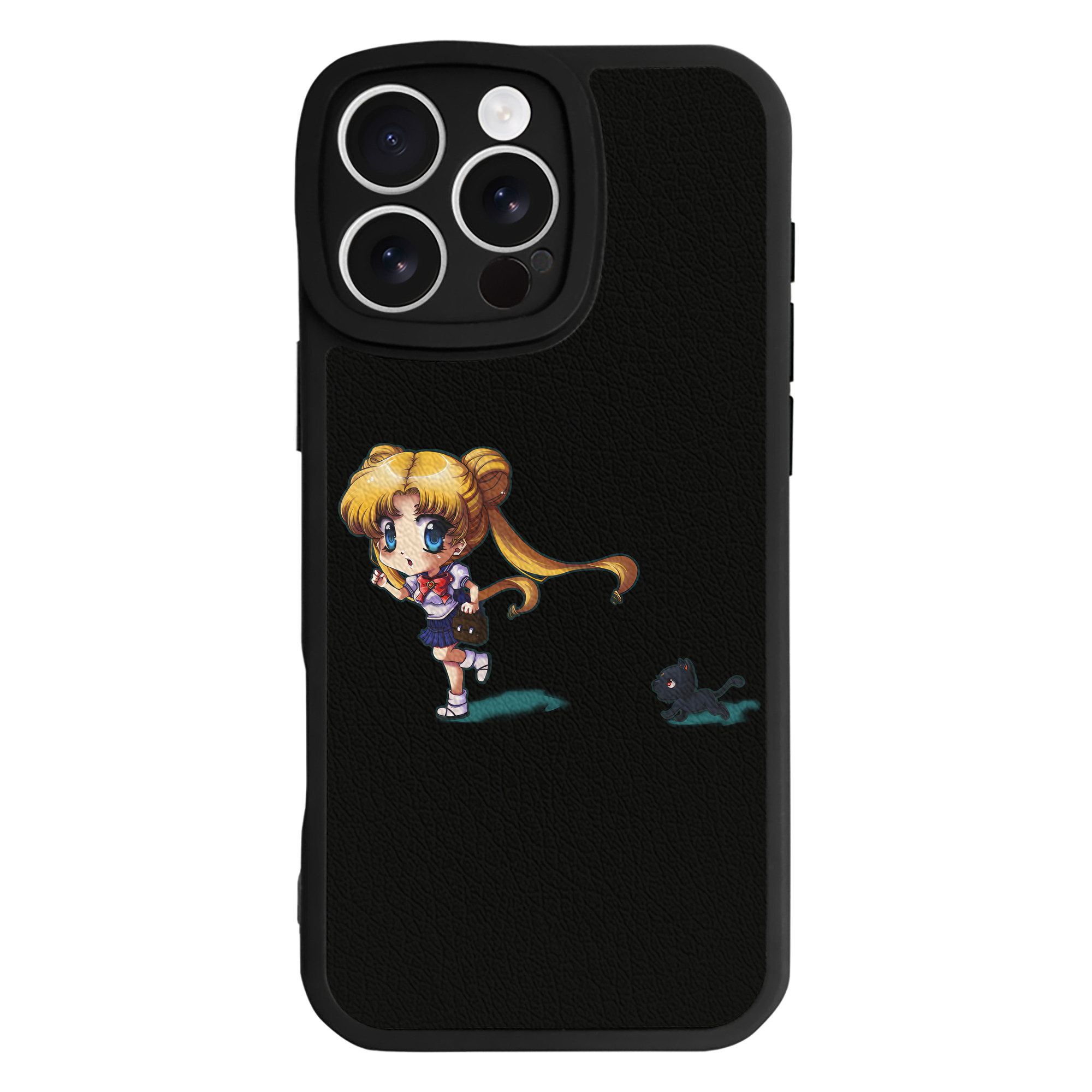 （画像用） 美少女戦士セーラームーン 愛野 美奈子 あいの みなこ Sailor Moon Aino Minako 【iPhone 16シリーズ対応】シリコンスマホケース（レザー調） 材質：シリコン